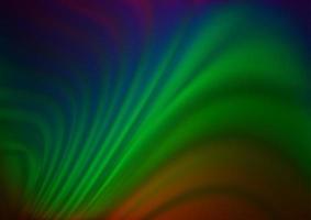 Dark Multicolor, Rainbow vector abstract bokeh pattern.