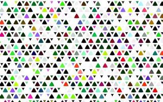 Light Multicolor, Rainbow vector seamless cover in polygonal style.