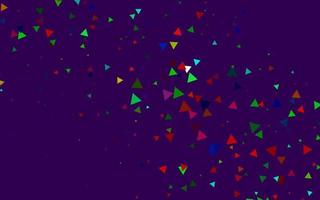 Light Multicolor, Rainbow vector pattern in polygonal style.