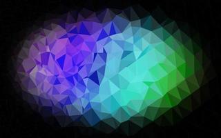 Light Multicolor, Rainbow vector abstract mosaic backdrop.