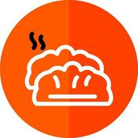 Dumplings Vector Icon Design