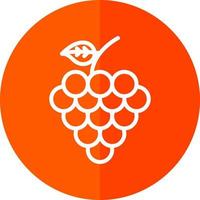 diseño de icono de vector de uvas