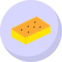 diseño de icono de vector de pan de maíz