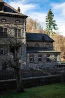 Diemelsee power station in spring in Germany photo