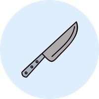 icono de vector de cuchillo