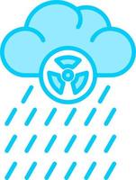 Acid Rain Vector Icon