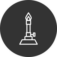 Bunsen Burner Vector Icon