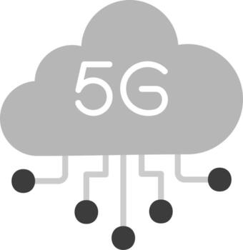 Cloud Computing Vector Icon