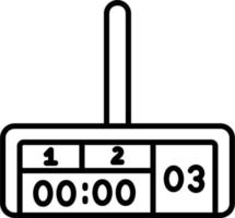 Metro Bus Time Vector Icon