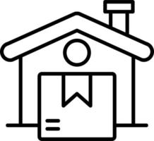 Home delivery Vector Icon