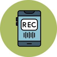 Recorder Vector Icon
