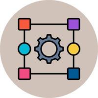 Workflow Vector Icon