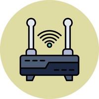 Wifi Router Vector Icon