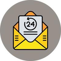 icono de vector de correo