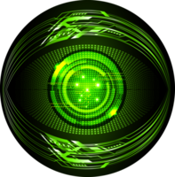 Modern Technology Eye Crop-out png