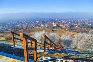 Winter in Tarcal, Tokaj region photo