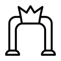 Priority Gate Icon Design vector