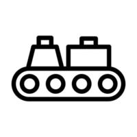 Conveyor Icon Design vector