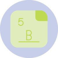 Boron Vector Icon