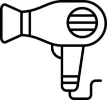 Hair Dryer Vector Icon