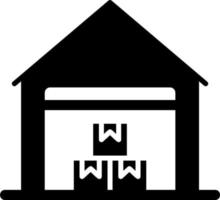 Warehouse Vector Icon