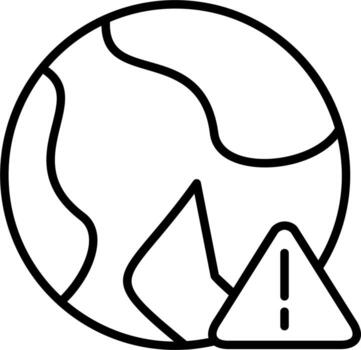 Internet error vector icono