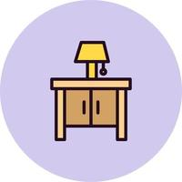 Night Stand Vector Icon