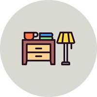 Cabinet lamp Vector Icon