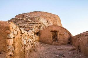 Fire temple on hilltop built by zoroastrians - old ancient civilization photo