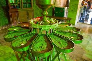 Chak chak, Iran - 4th june, 2022 -Temple in a cave in Chak Chak ancient village in Iran, holy place for Zoroastrians photo