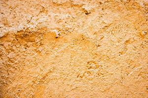 Walls made of mud in Kharanaq abandoned village near ancient city Yazd in Iran. photo