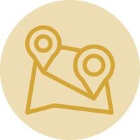 Multiple Destinations Vector Icon Design