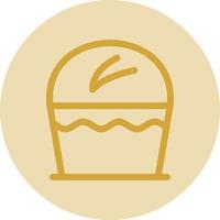 Brioche Vector Icon Design