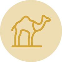 Camel Vector Icon Design