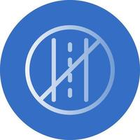 Sealed Road Vector Icon Design