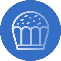 diseño de icono de vector de cupcake