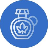 Maple Syrup Vector Icon Design