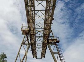 industrial Monumento en el alemán ruhr aerea foto