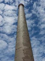 industrial Monumento en el alemán ruhr aerea foto