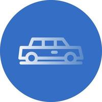 Limousine Vector Icon Design