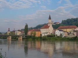 the city of passau in bavaria photo