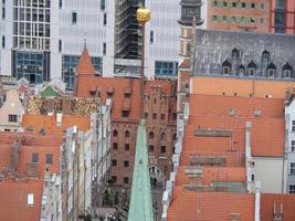 the city of gdansk in poland photo