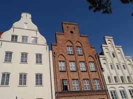 the city of lubeck in germany photo