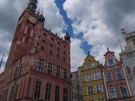 the city of gdansk in poland photo