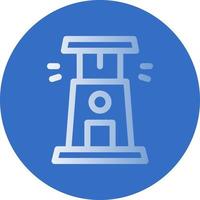 Lighthouse Vector Icon Design