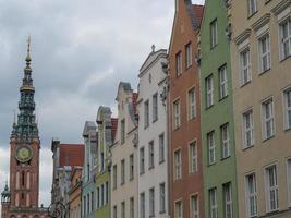 the city of gdansk in poland photo