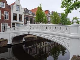 porcelana de Delft ciudad en el países bajos foto