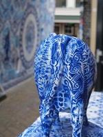 porcelana de Delft ciudad en el países bajos foto