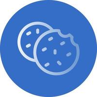 Chocolate Chip Vector Icon Design