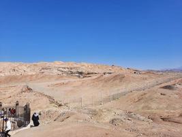 Tabuk, Saudi Arabia, Feb 2023 - A view of the site of Moses Well is also known as Bir Al Saidani in Bada, Tabuk, Saudi Arabia. photo